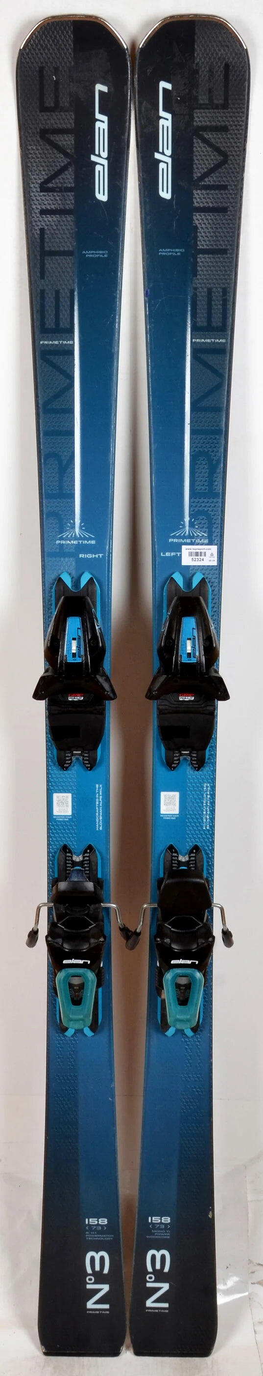 RECONDITIONNE - Skis Elan PRIMETIME N°3 - BON 2/2