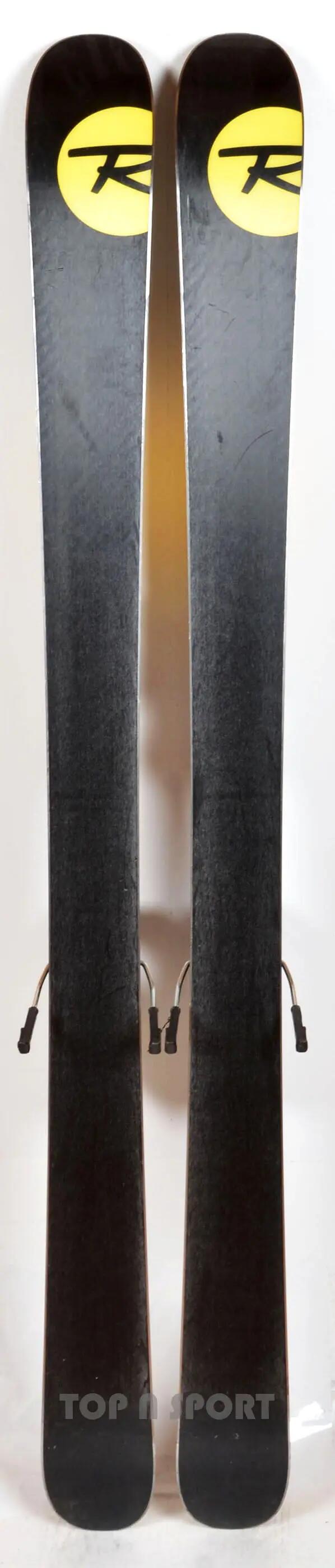 RECONDITIONNE - Skis Rossignol SPRAYER black/yellow - BON 3/5