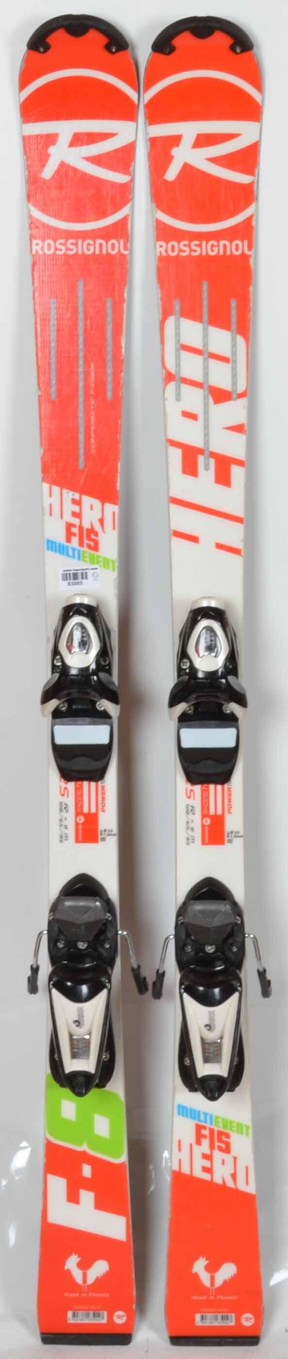REONDITIONNE - Skis junior Rossignol HERO JR MULTI-EVENT FIS - CORRECT 2/3
