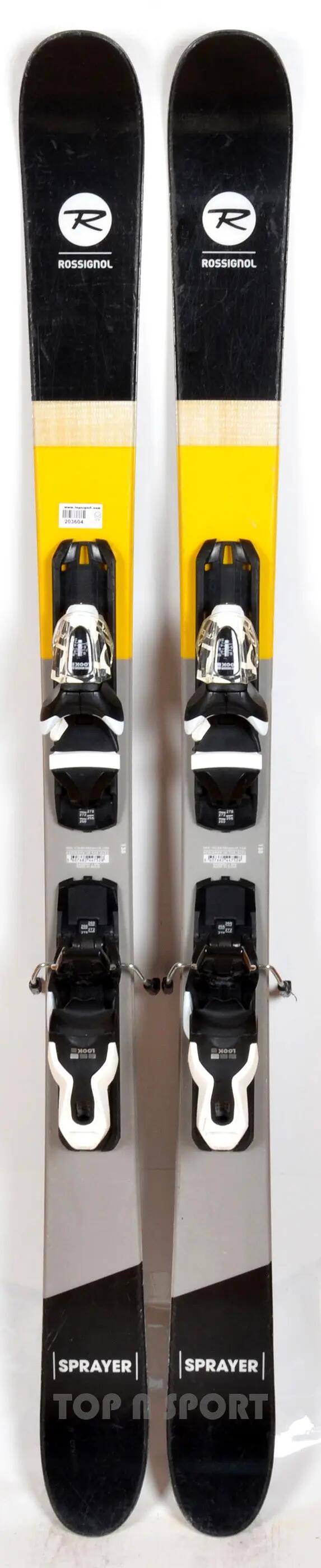 RECONDITIONNE - Skis Rossignol SPRAYER black/yellow - BON 2/5