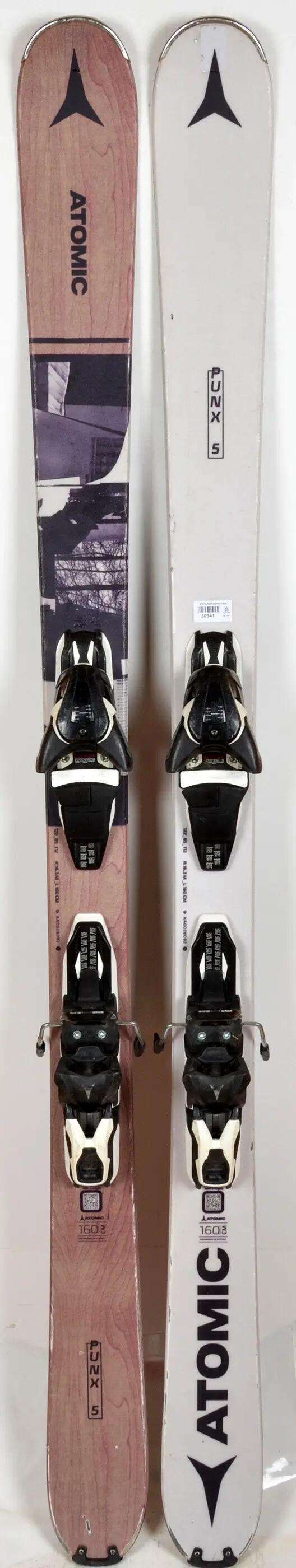 RECONDITIONNE - Skis Atomic PUNX 5 white - BON 2/3
