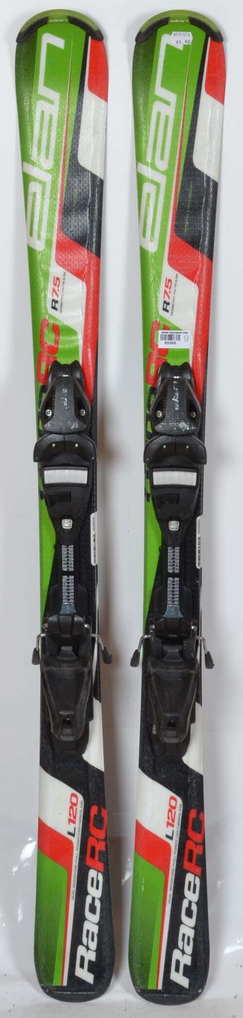 RECONDITIONNE - Skis junior Elan RC RACE green - BON 2/5
