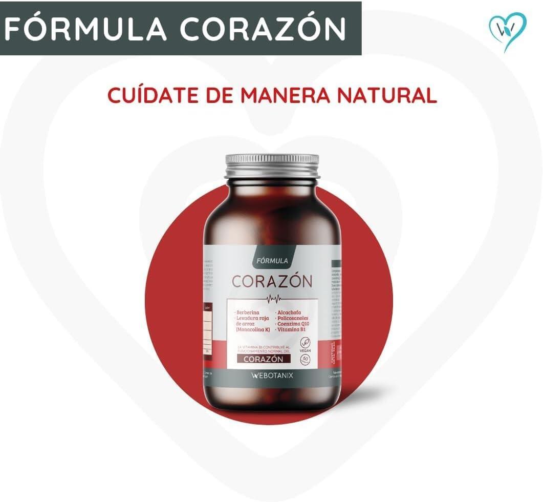 WeBotanix Fórmula Corazón 60 Cápsulas 3/5