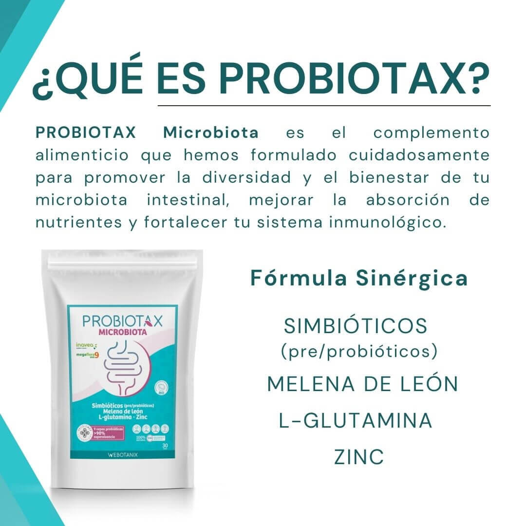 WeBotanix Probiotax Microbiota coco 150 g (30 dosis) 3/7