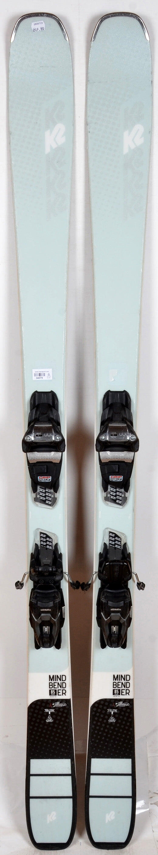 RECONDITIONNE - Skis K2 MINDBINDER 85 W - BON 4/4