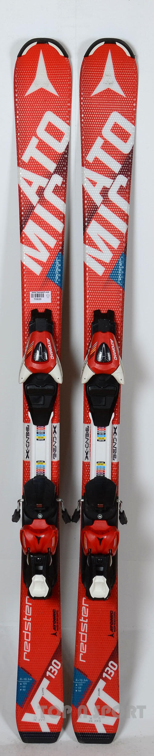 RECONDITIONNE - Skis junior Atomic REDSTER JUNIOR - BON 4/5