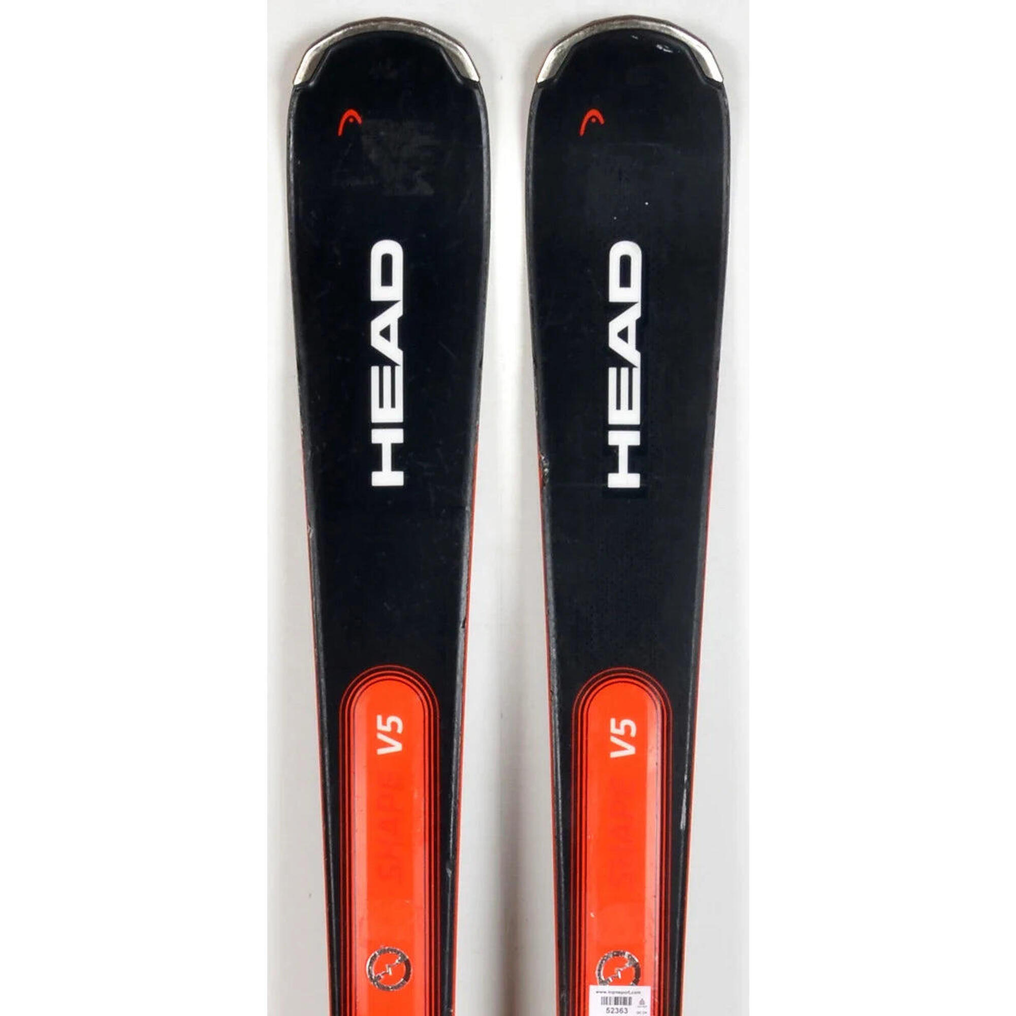 Head - Reconditionne - Skis Head Shape E-v5 Black - Bon - Skis - Multicolore - 156 Cm - Decathlon