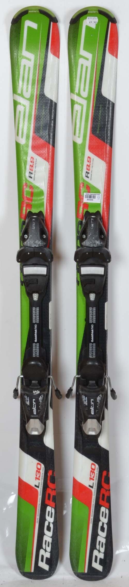 RECONDITIONNE - Skis junior Elan RC RACE green - BON 4/5