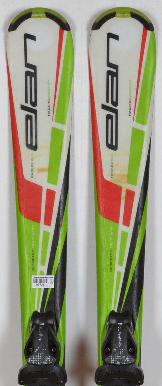ELAN RECONDITIONNE - Skis junior Elan RC RACE QT white - BON