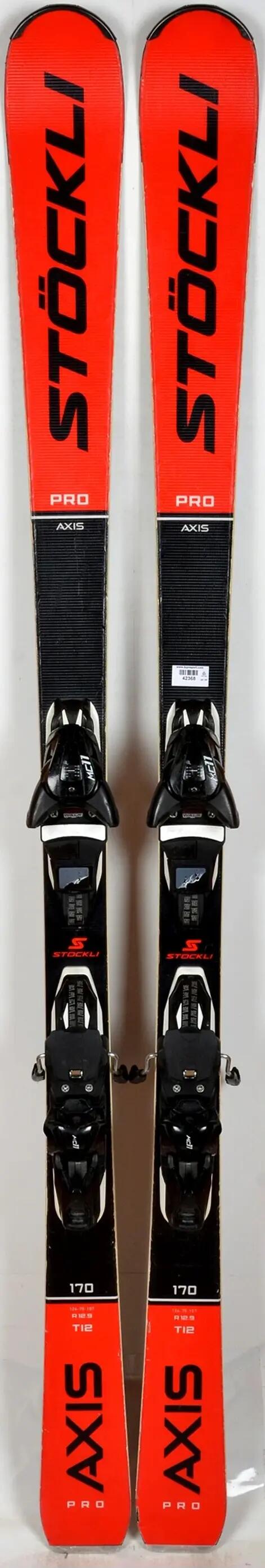 RECONDITIONNE - Skis Stöckli AXIS PRO black / red - BON 1/1