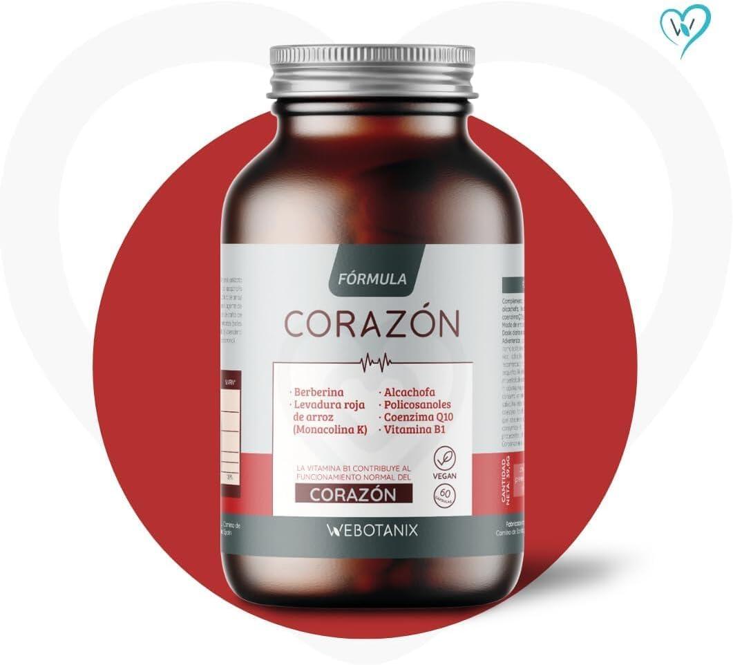 WeBotanix Fórmula Corazón 60 Cápsulas 4/5