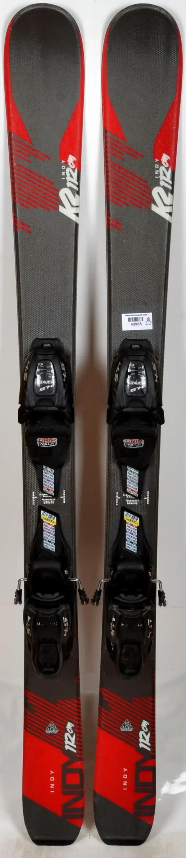 RECONDITIONNE - Skis junior K2 INDY grey - BON 1/1