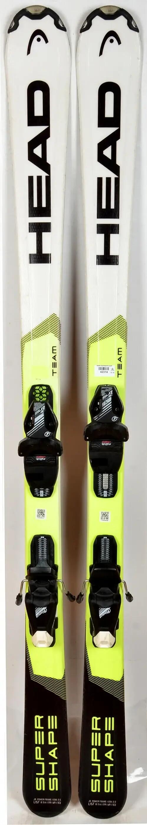 RECONDITIONNE - Skis junior Head SUPERSHAPE TEAM SLR - BON 3/3