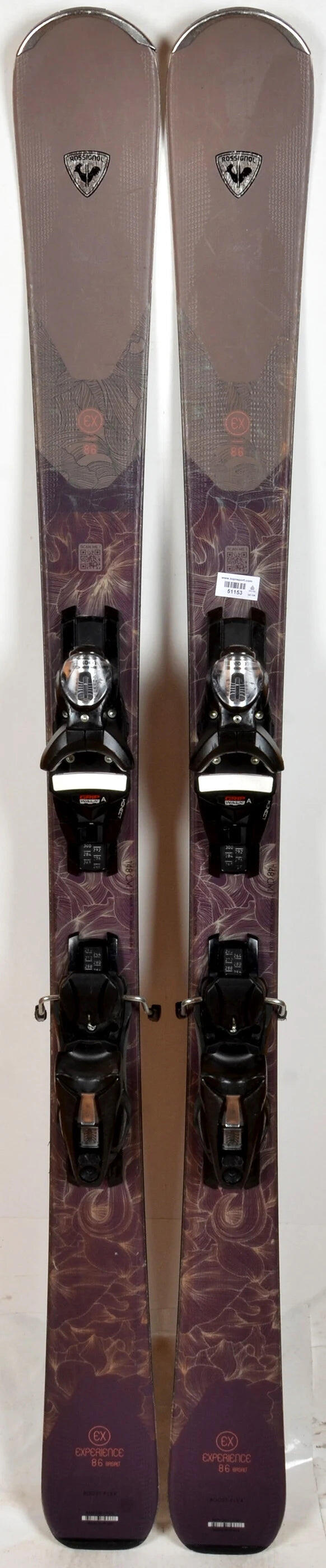 RECONDITIONNE - Skis Rossignol EXPERIENCE W 86 Basalt - BON 2/3