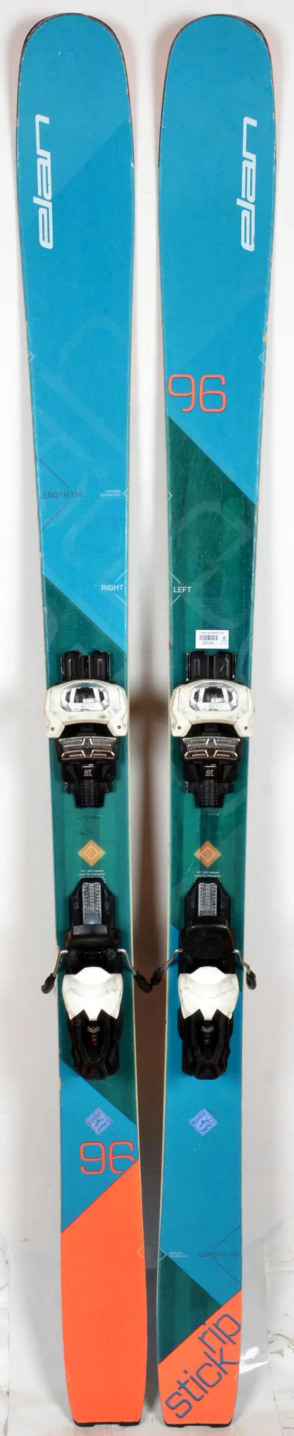 RECONDITIONNE - Skis Elan RIPSTICK 96 blue - BON 2/2
