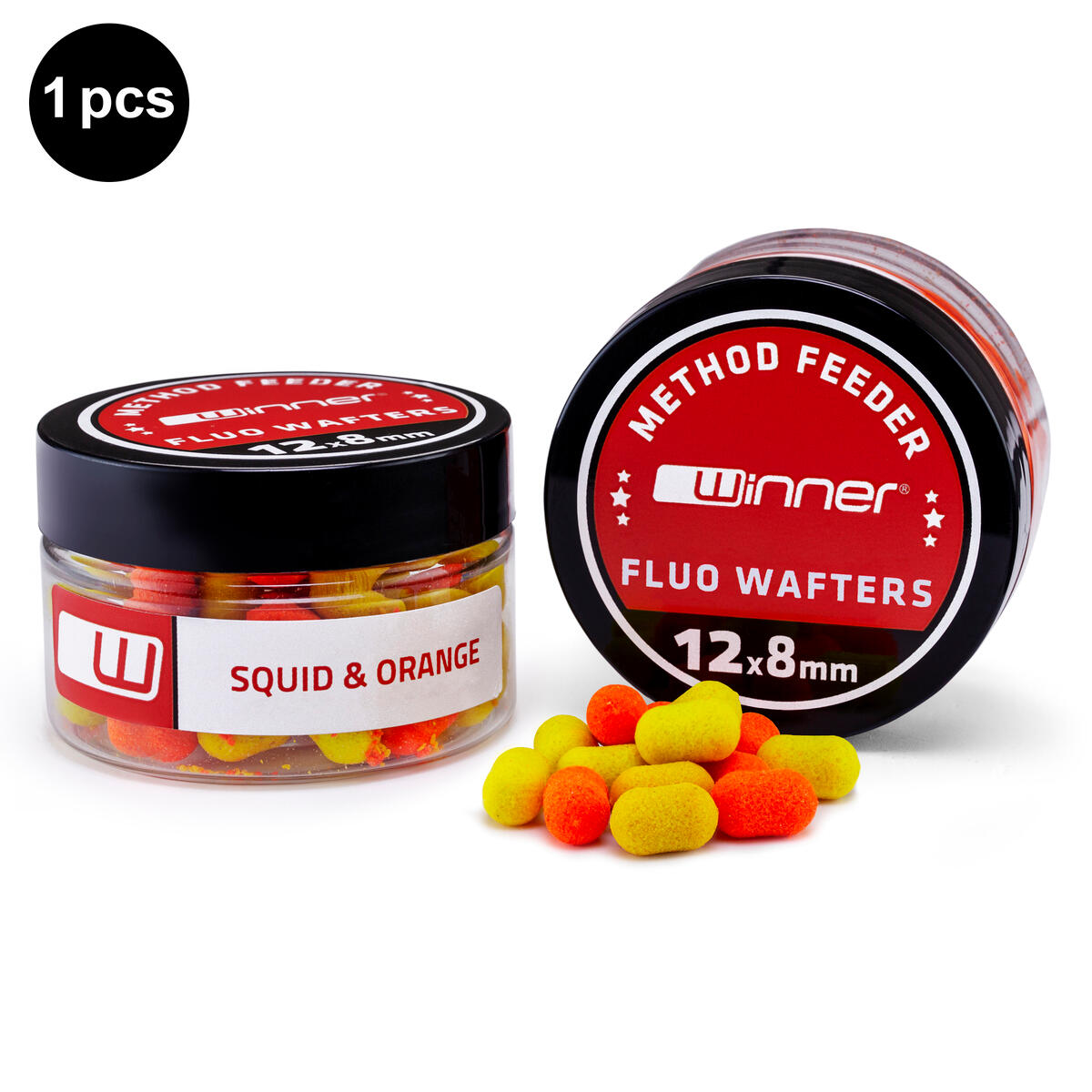 Fluo Wafters 20g – przynęty do metody Kałamarnica & Pomarańcza