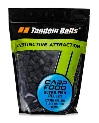 Pellet Carpa Carp Food Black Halibut 16mm 1kg
