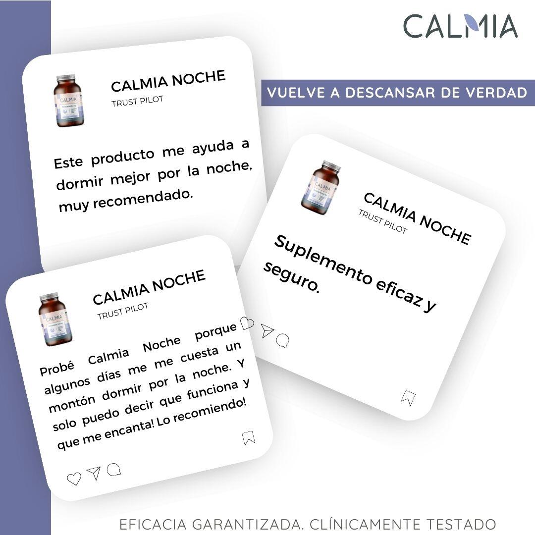 Calmia Night com Melatonina, GABA, Valeriana e Magnésio – 60 cápsulas 6/7