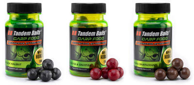 Carp food olie boilies - hookers mini fish mix 3-pack set 12mm 50g