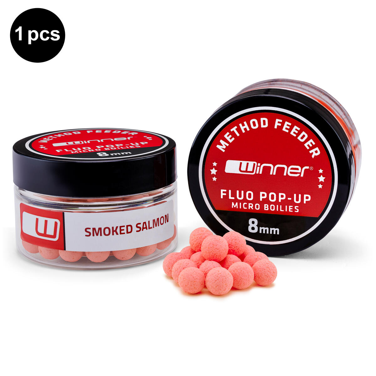 Mini kulki pływające do Method/Feeder 8mm/20g Wędzony Łosoś