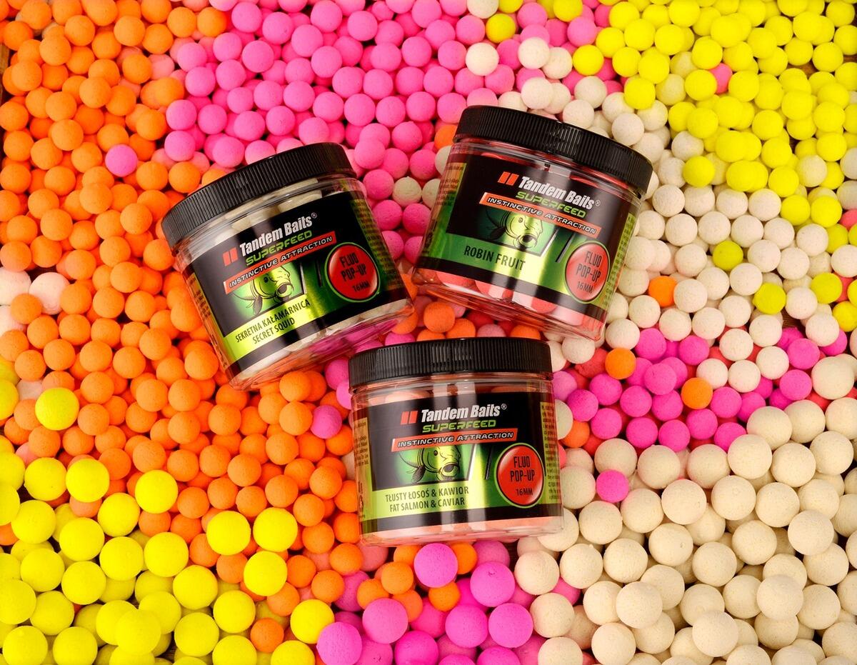 Kulki pływające SuperFeed Fluo Pop-Up 16mm/70g Fruit Beast