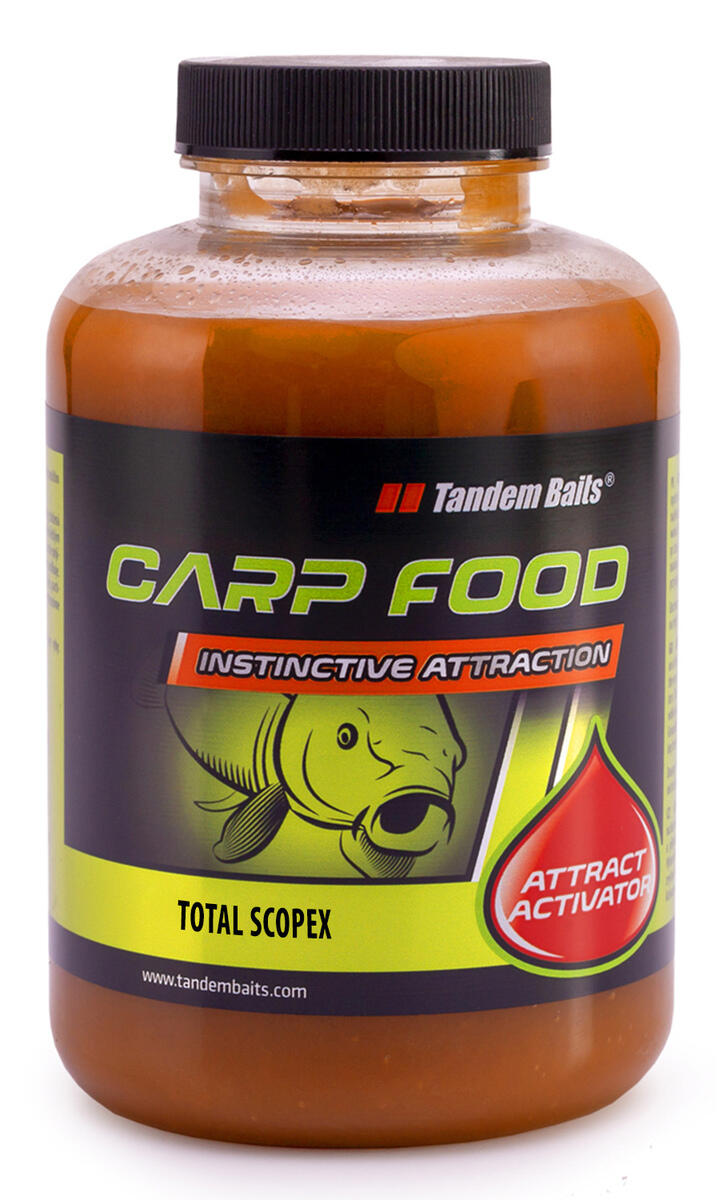 TANDEM BAITS Attract Activator Carp Food Total Scopex 500ml