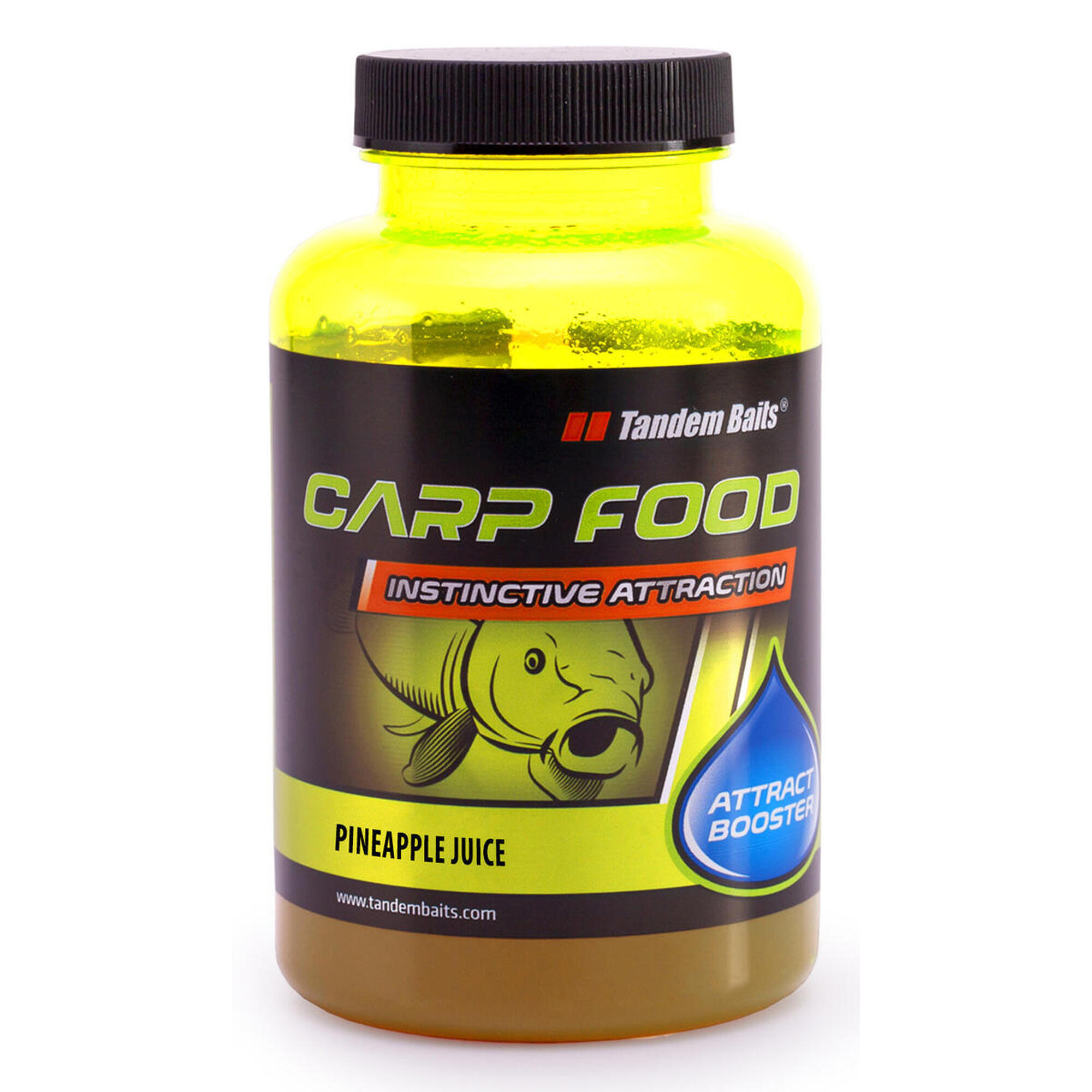 TANDEM BAITS Booster do PVA Carp Food Ananasový džus 300ml