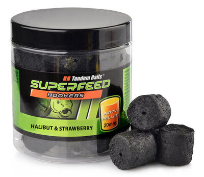 Pellet Innesco SuperFeed Fatty Halibut & Fragola 20mm 150g