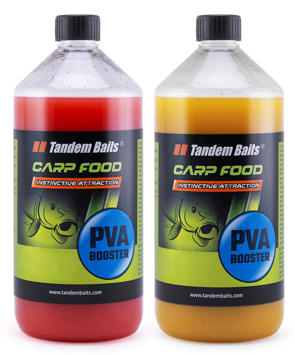 TANDEM BAITS Booster do PVA Carp Food Rybí Mix 1000ml 2ks