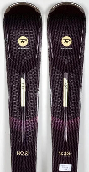 REONDITIONNE - Skis Rossignol NOVA 6 black - CORRECT