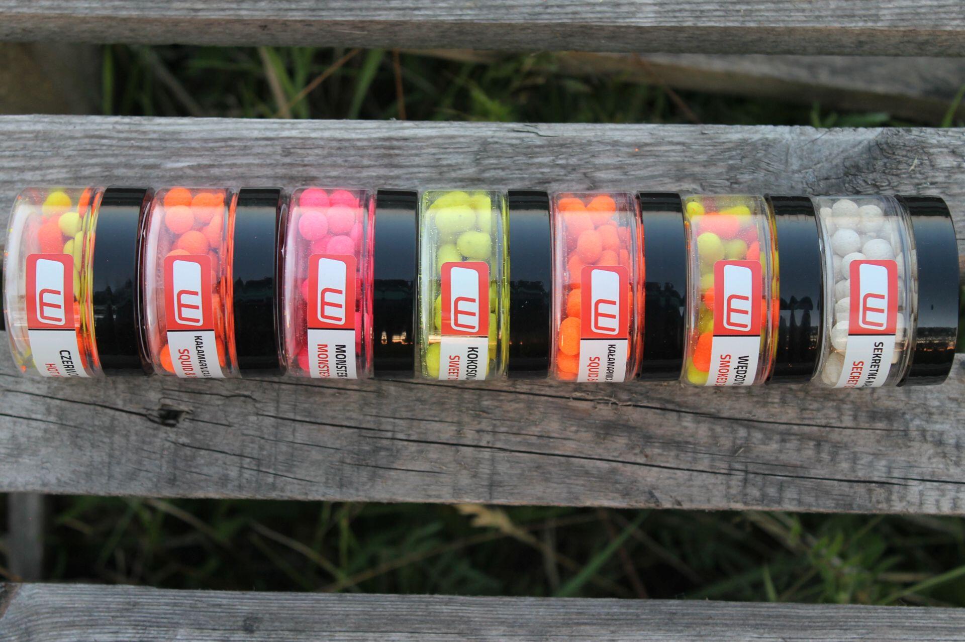 Micro Fluo Chunks Method/Feeder Baits Secret Squid 20g 7/7