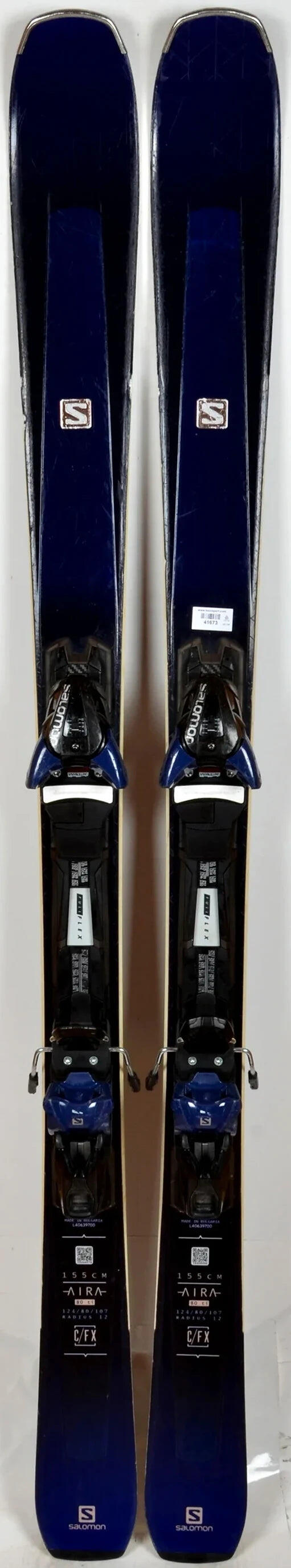 RECONDITIONNE - Skis Salomon AIRA 80 Ti - BON 2/3