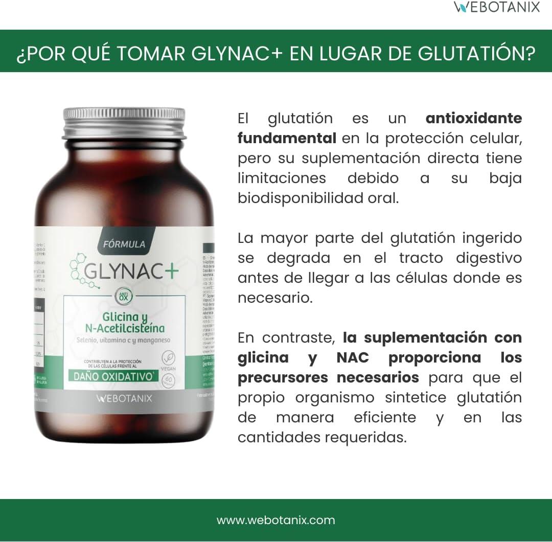 Fórmula GlyNAC+ com NAC, Glicina, Vitamina C e Selénio – 60 cápsulas 4/7