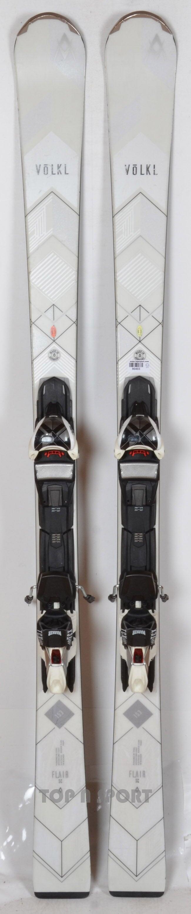 REONDITIONNE - Skis Völkl FLAIR SC - CORRECT 2/5