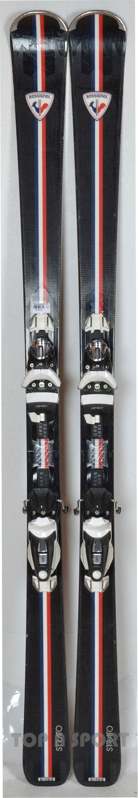 RECONDITIONNE - Skis Rossignol STRATO Dual Konect black - BON 2/3