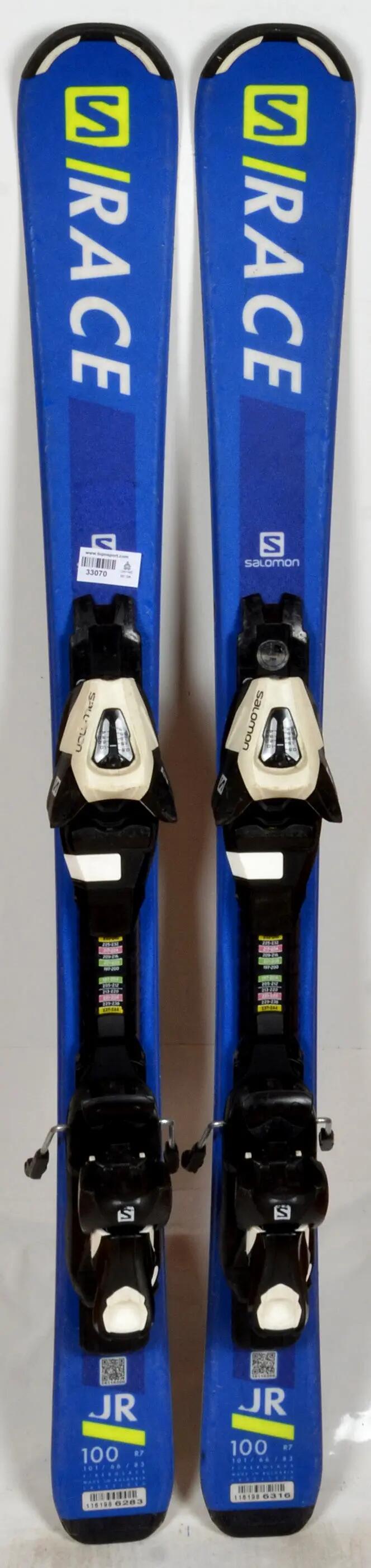 RECONDITIONNE - Skis junior Salomon S/RACE JR CAP - BON 2/5