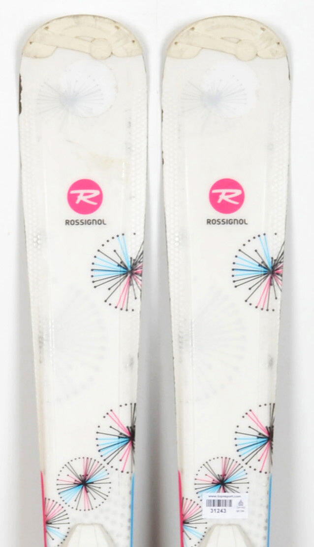 ROSSIGNOL RECONDITIONNE - Skis junior Rossignol FUN GIRL full white - BON