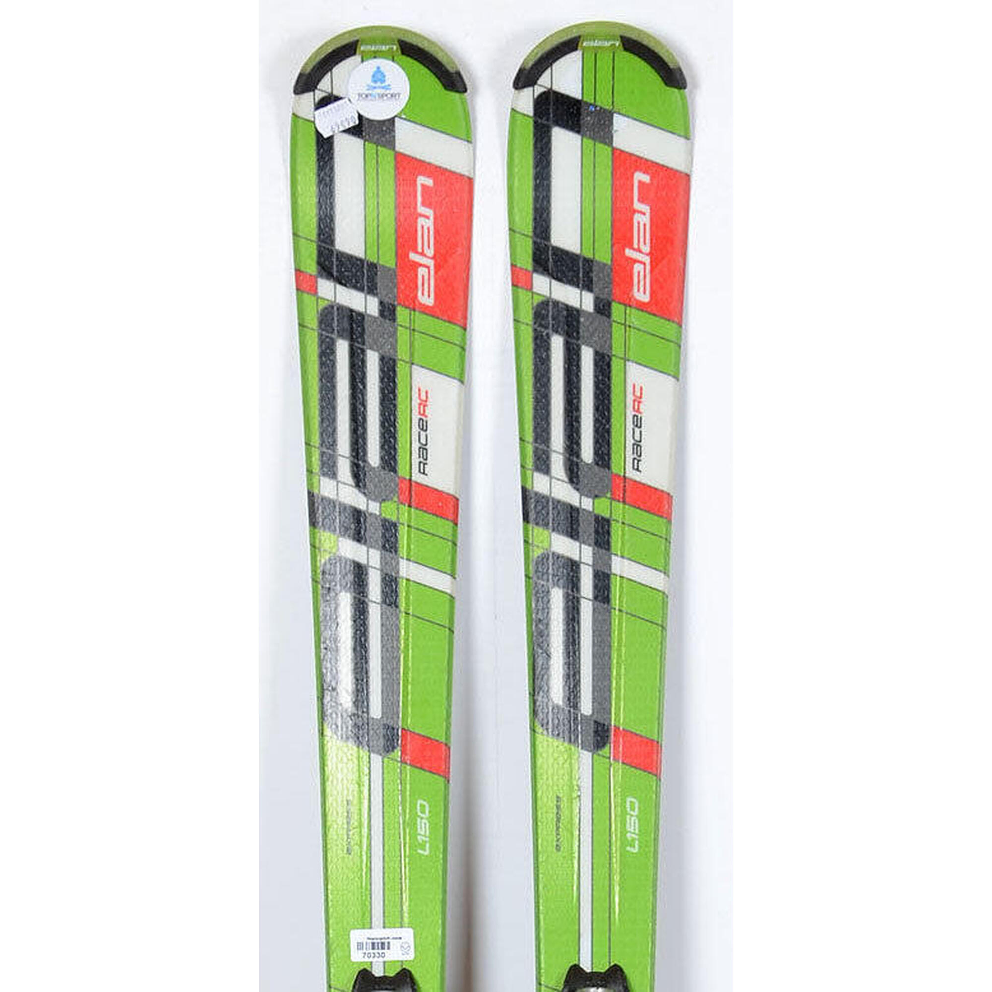 Elan - Reconditionne - Skis Junior Elan Rc Race Green/red - Bon - Skis - Multicolore - 120 Cm - Decathlon
