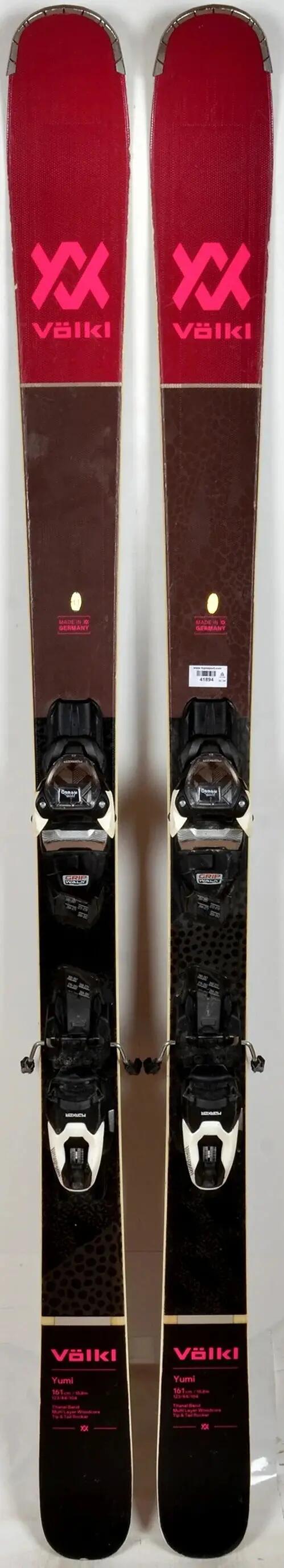 RECONDITIONNE - Skis Völkl YUMI brown / pink - BON 2/3