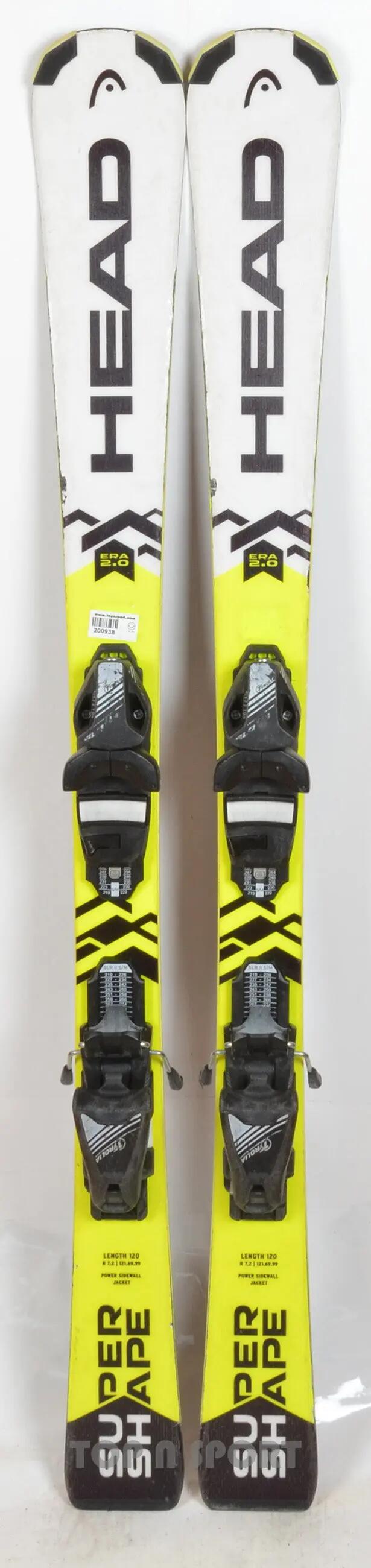 REONDITIONNE - Skis junior Head SUPERSHAPE SLR 2 JR - CORRECT 2/5