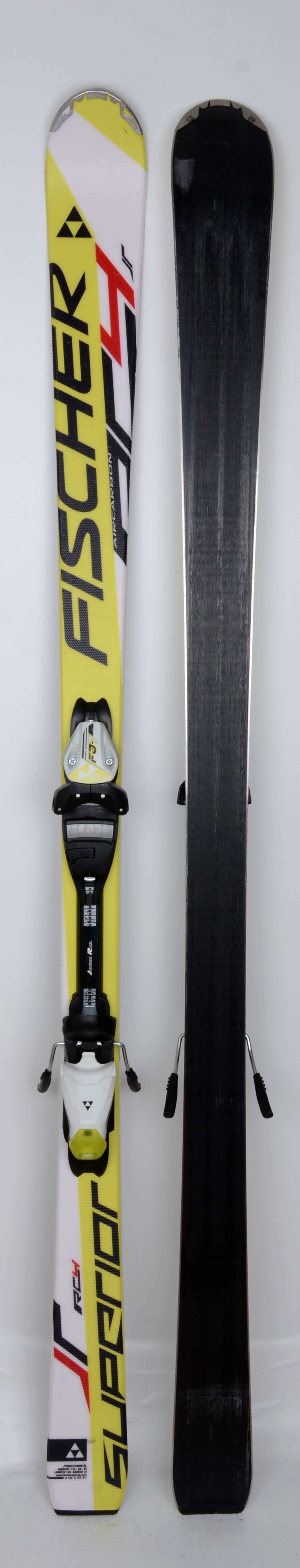 REONDITIONNE - Skis junior Fischer RC4 SUPERIOR JR Yellow - Skis d'oc - CORRECT 2/3