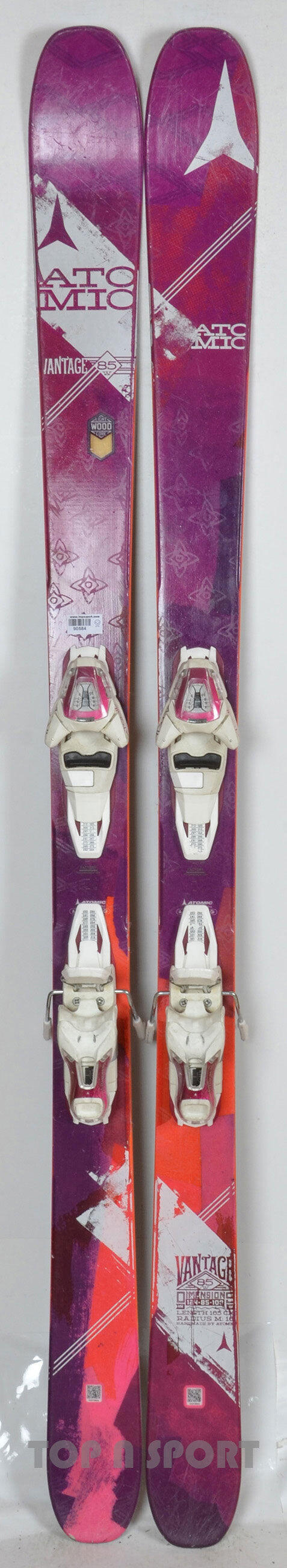 RECONDITIONNE - Skis Atomic VANTAGE 85 W - BON 2/3