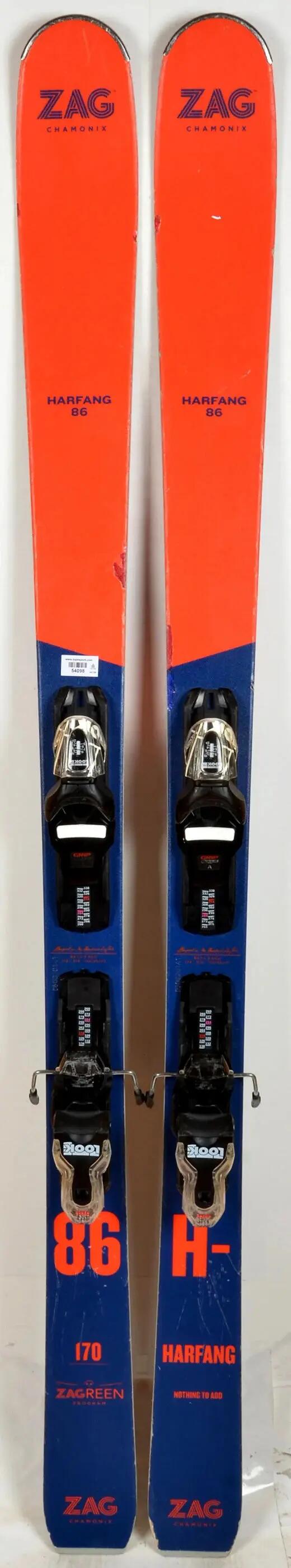 REONDITIONNE - Skis ZAG HARFANG 86 - CORRECT 1/1