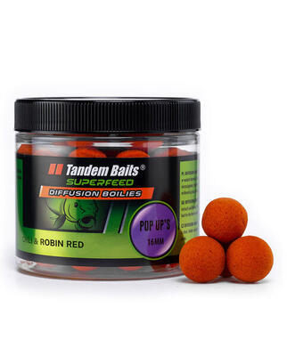Superfeed diffusion pop-up boilies secret squid 16mm 70g