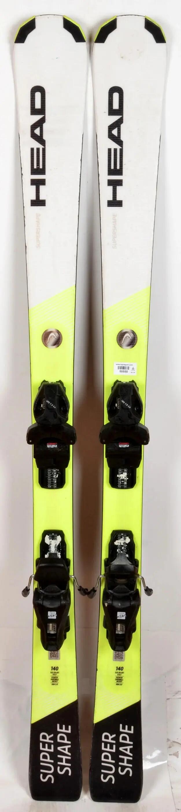 REONDITIONNE - Skis junior Head SUPERSHAPE SLR PRO JRS - CORRECT 2/3