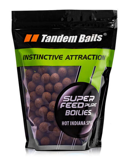 SuperFeed Pure Boilies Hot Indiana Spice 18mm 1kg 3-Pack Set