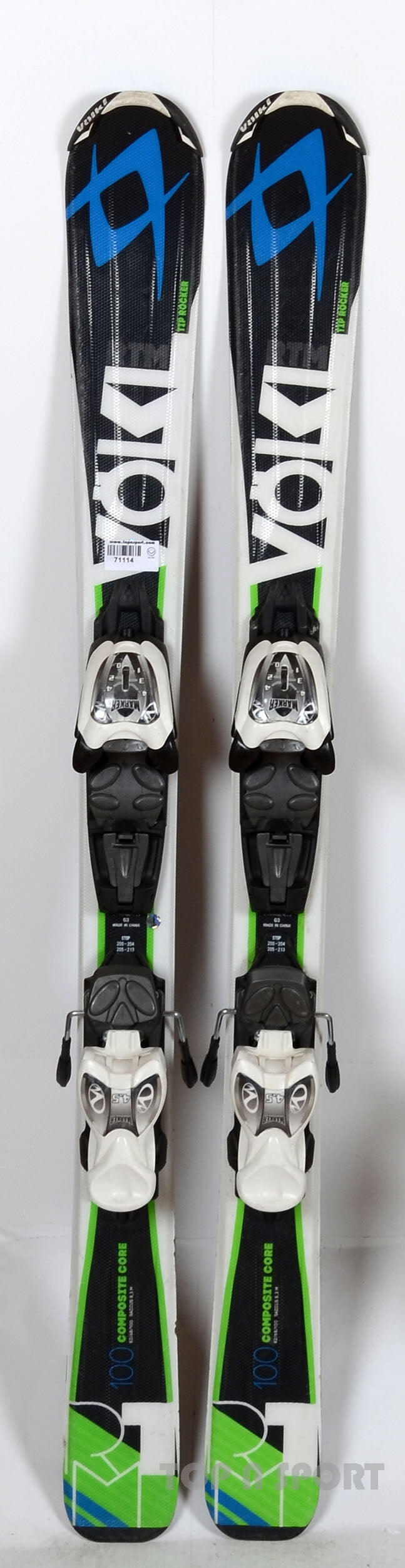 RECONDITIONNE - Skis junior Völkl RTM JR blk - BON 2/3