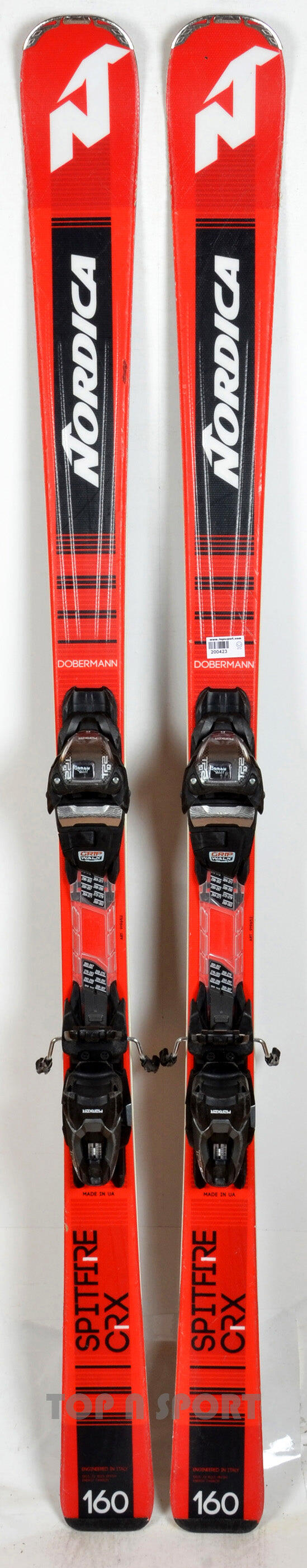 REONDITIONNE - Skis Nordica DOBERMANN SPITFIRE CRX - CORRECT 2/3