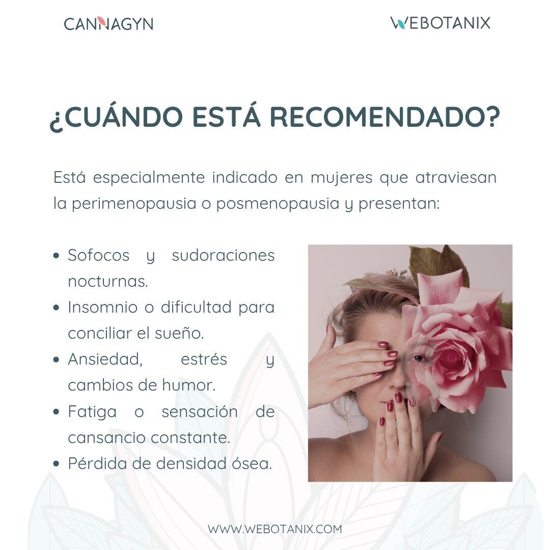 Cannagyn Night Menopause com Trevo Vermelho Cimicifuga e Melatonina 45 cápsulas 5/6