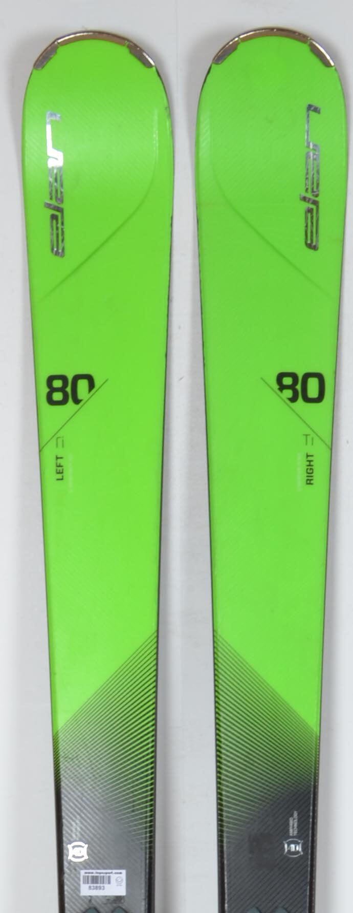 ELAN RECONDITIONNE - Skis Elan AMPHIBIO 80 Ti PS - BON